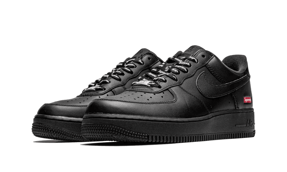 NIKE AIR FORCE 1 LOW SUPREME BLACK – Bild 2